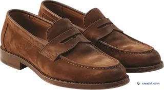 Mocassins daim marron