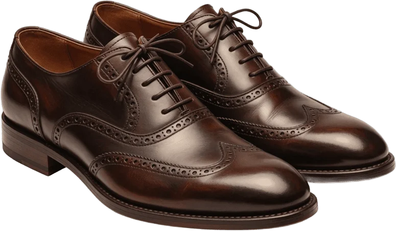 Richelieus cuir brun