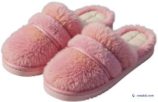 Chaussons Roses Moelleux