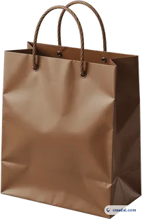 クラフト紙の買い物袋