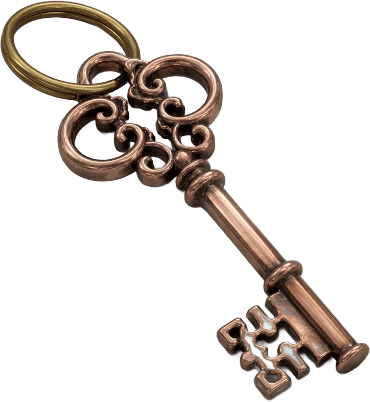 Antique Key on Ring