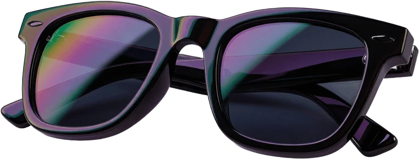 Lunettes noires espion