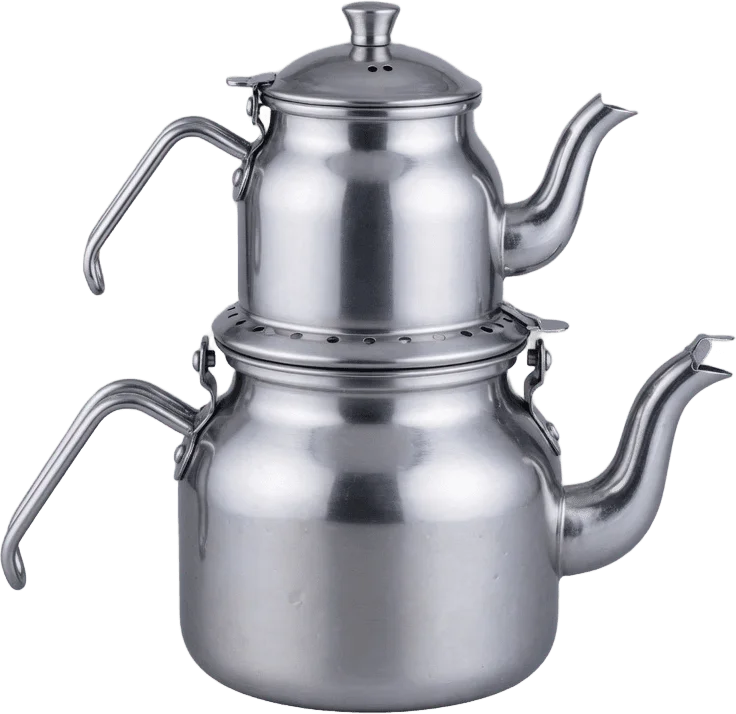Turkish Steel Teapot