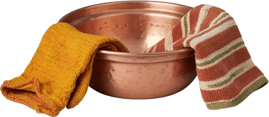 Copper Hammam Bowl