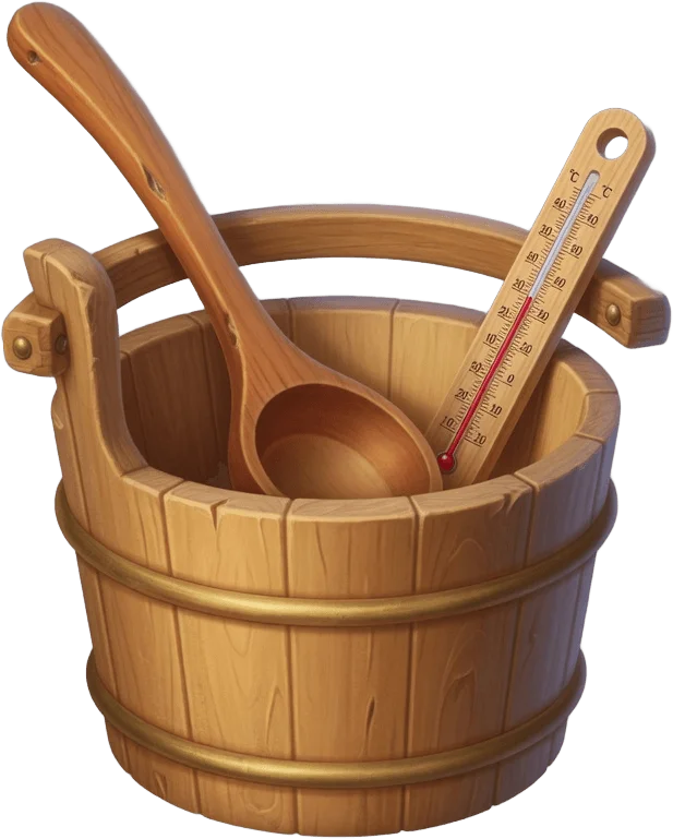Balde de sauna