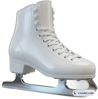 Patin artistique blanc