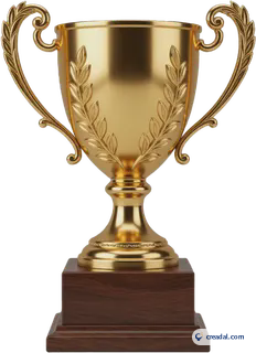 Coupe dorée du vainqueur