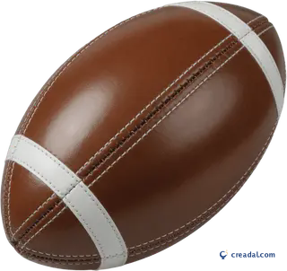 Ballon de rugby marron