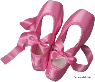 Pink Ballet Pointe Shoes