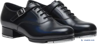 Black tap shoes