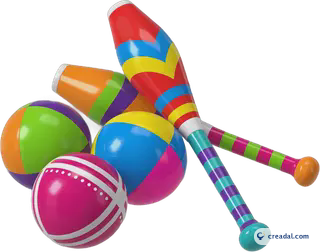 Colorful Juggling Set