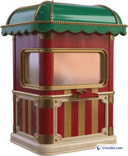 Vintage Ticket Booth