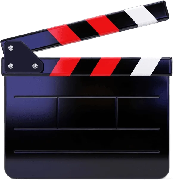Blank Film Clapperboard