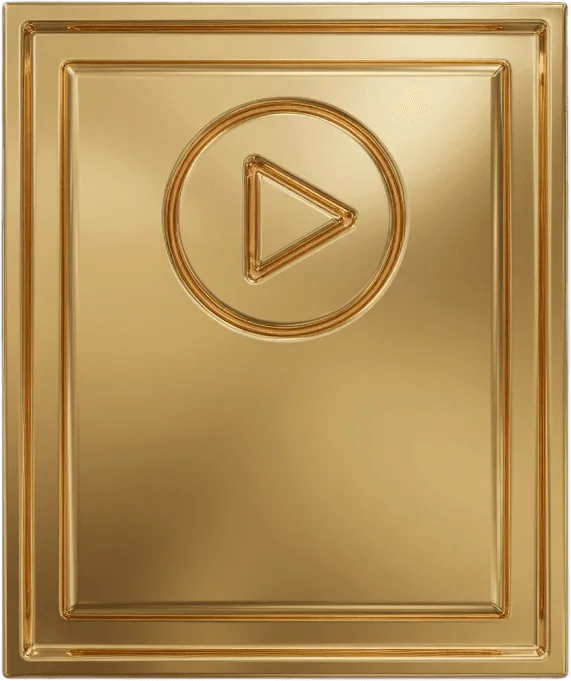 Gold Play Button