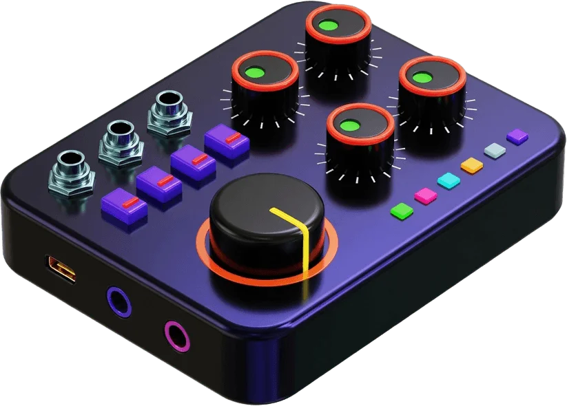 Compact USB audio interface