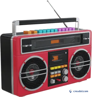 Retro Boombox Radio