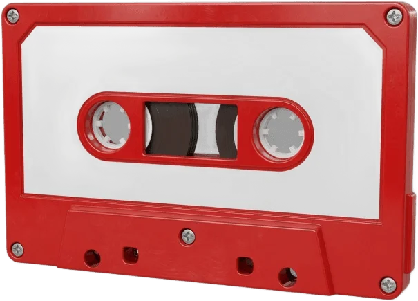 Retro cassette tape