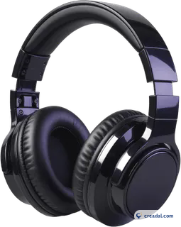 Black studio headphones
