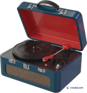 Suitcase Record Player