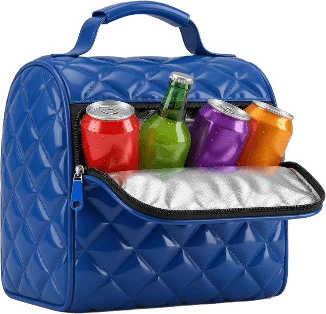 Blue Cooler Bag