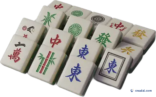 麻雀牌のセット