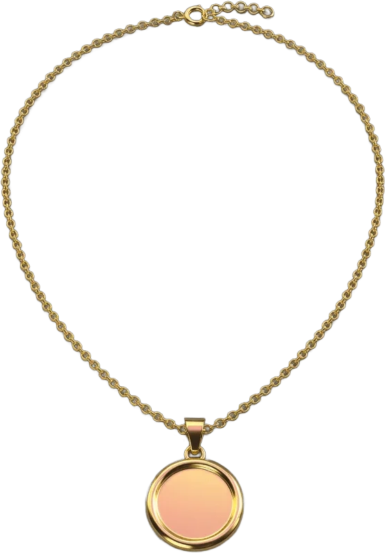 Collier or délicat