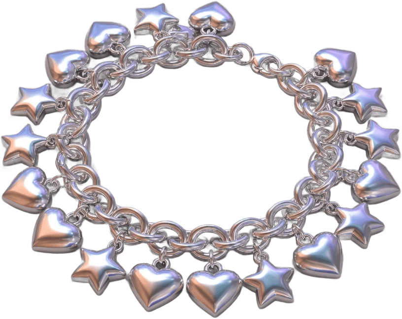 Bracelet breloques argent