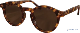 Round Tortoiseshell Sunglasses
