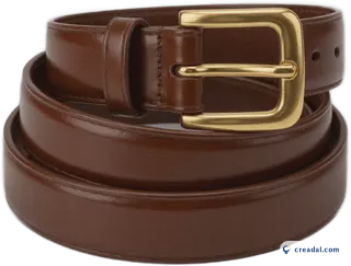 Coiled Leather Belt