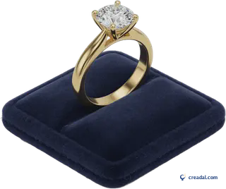 Bague diamant or