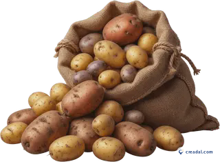 Open Potato Sack