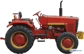 Red Farm Tractor