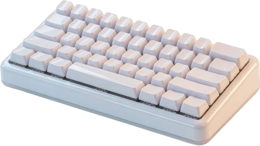 Clavier Mécanique Blanc