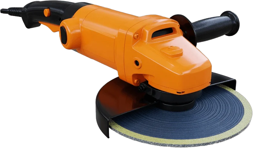 Orange Angle Grinder