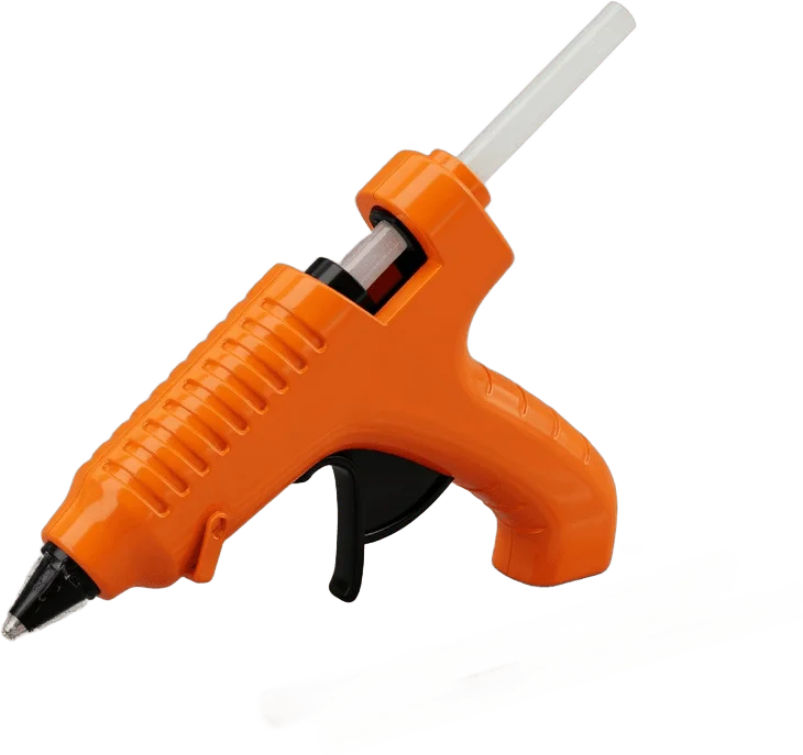 Orange Hot Glue Gun