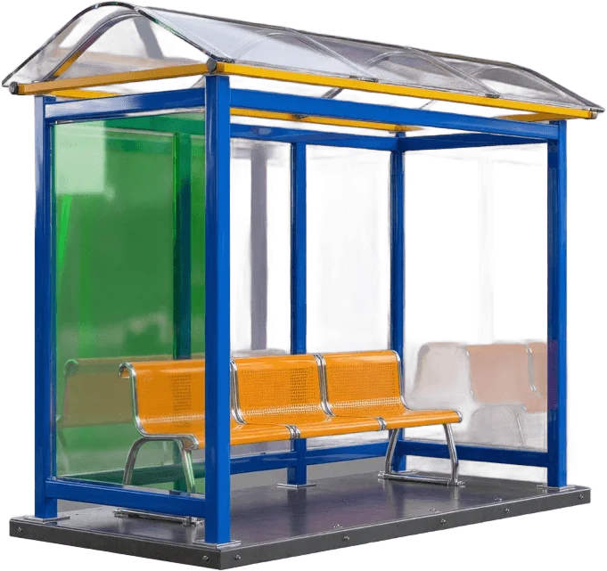 Abribus en Verre