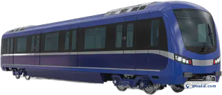 مترو أزرق حديث