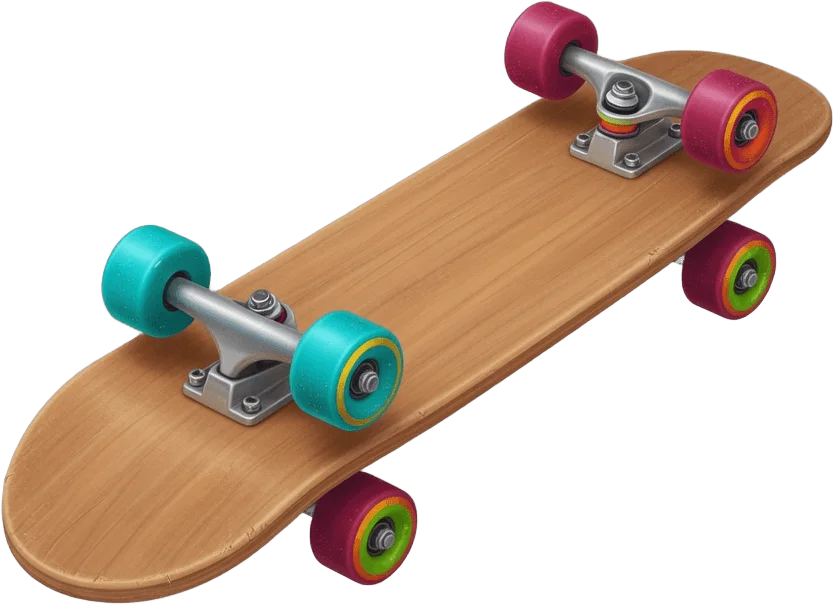 Skateboard en bois