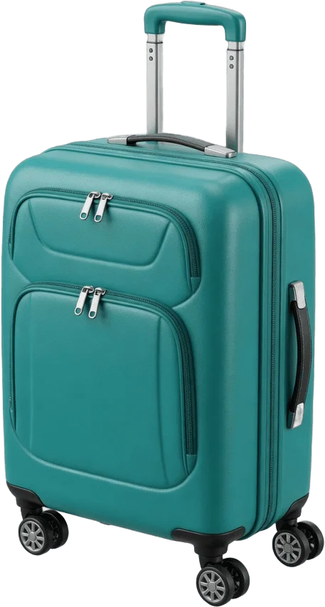 Valise cabine sarcelle