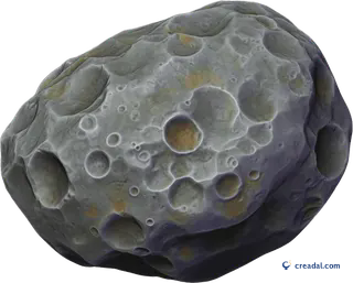 Lumpy Grey Asteroid