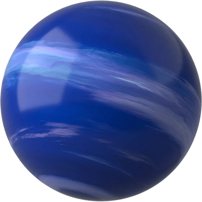 Neptune Bleu Profond