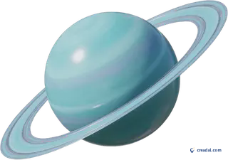 Pale Cyan Uranus