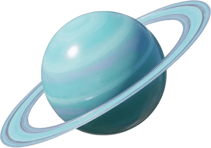 Pale Cyan Uranus