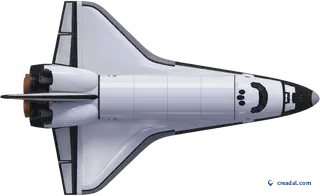 White Space Shuttle