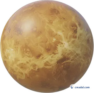 Golden Cloudy Venus