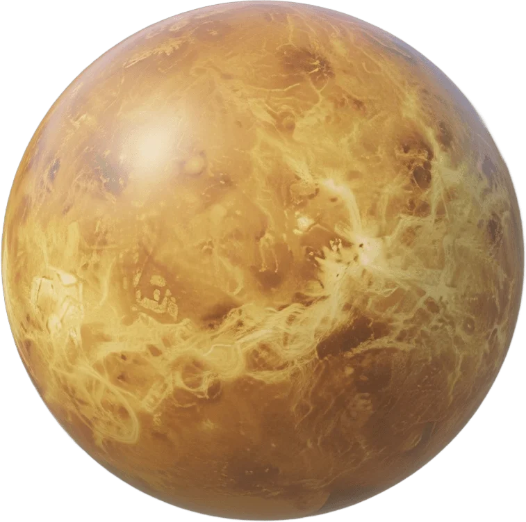 Golden Cloudy Venus