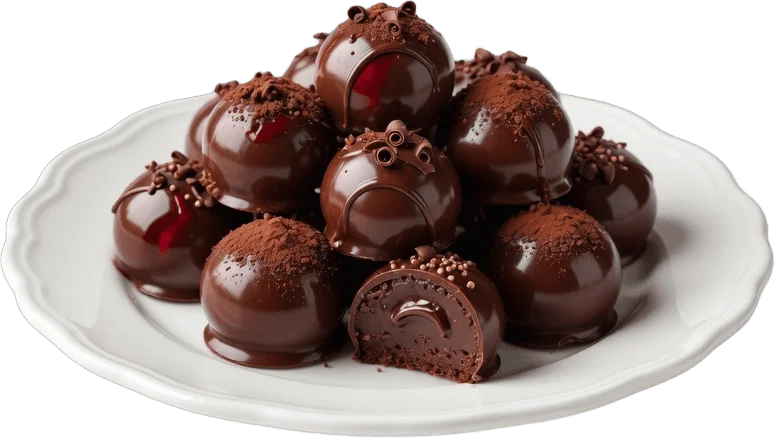 Truffes au chocolat