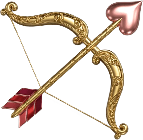 Flèche dorée de Cupidon