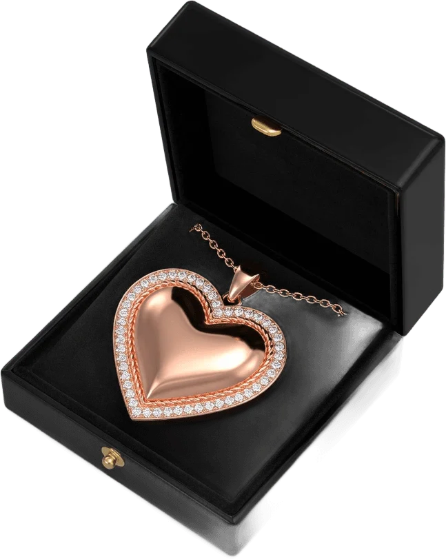 Collier pendentif cœur