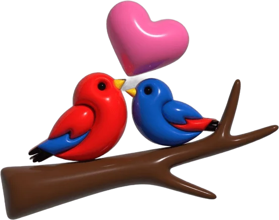 Oiseaux d'amour